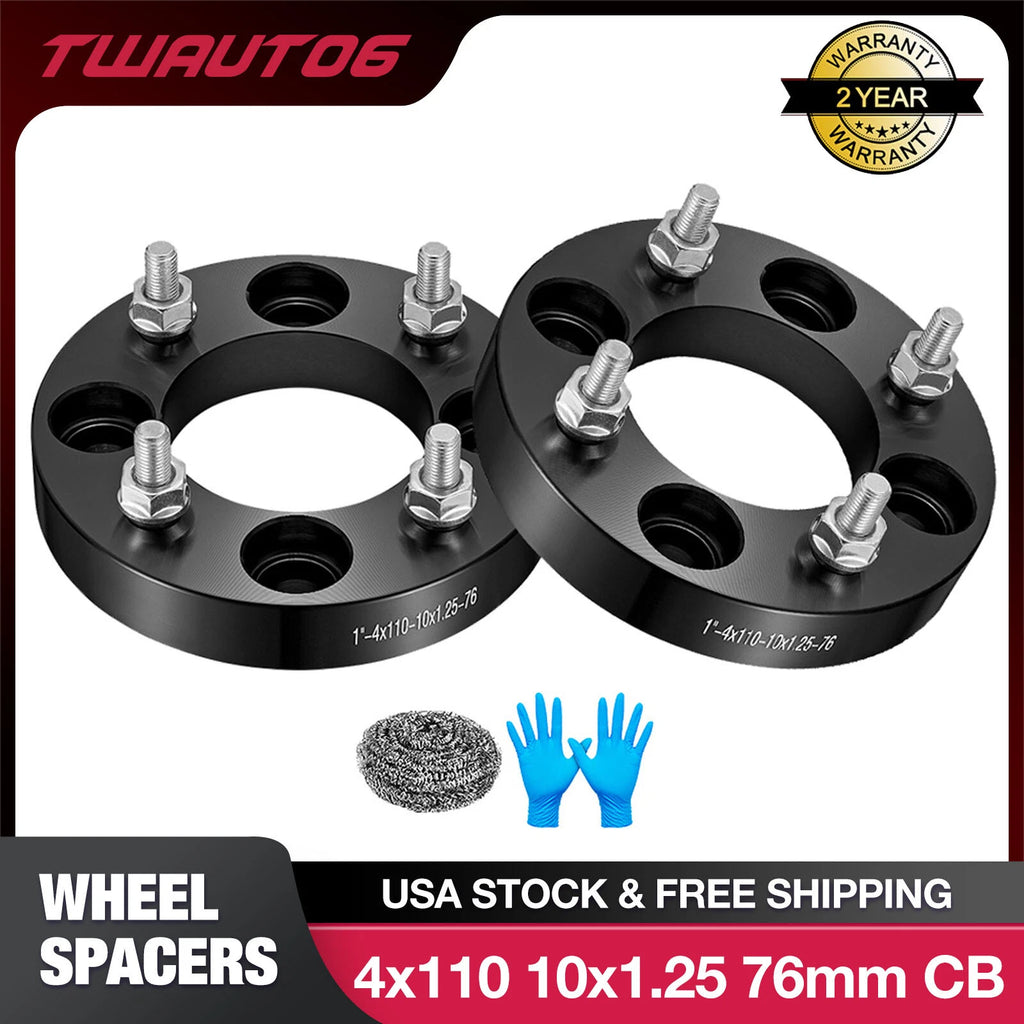 1" Wheel Spacers for Honda FourTrax ATV/UTV (1996–2001)