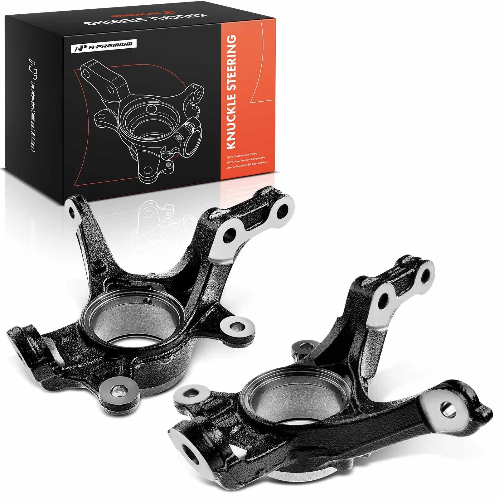 Pair Front Steering Knuckle for Honda CR-V (2015–2016)