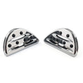 Chrome Rear Passenger Floorboard Foot Pegs for Harley Touring (1993-2023)