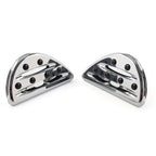 Chrome Rear Passenger Floorboard Foot Pegs for Harley Touring (1993-2023)
