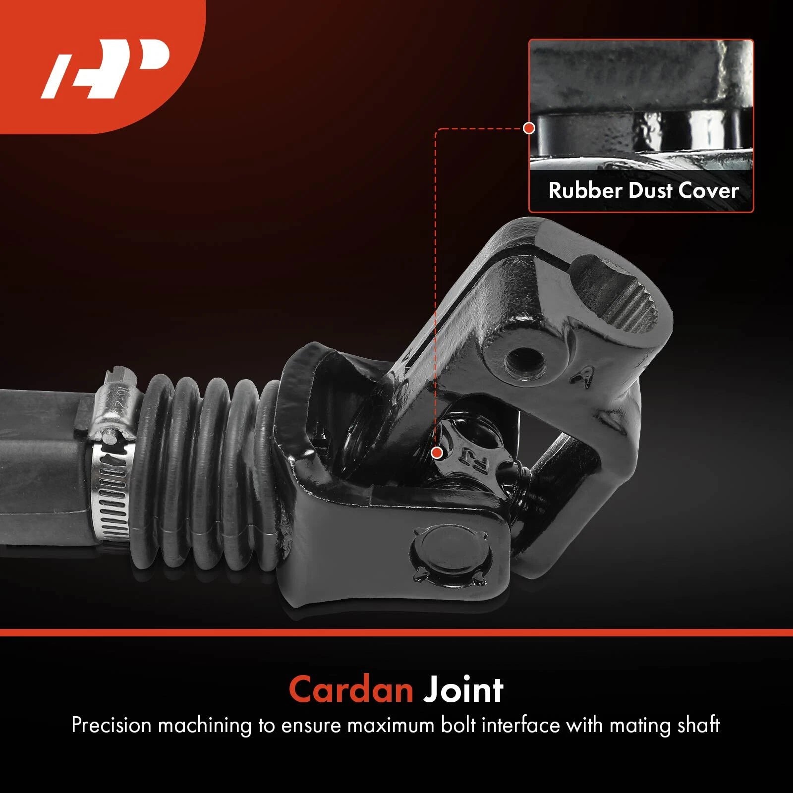 Lower Power Steering Shaft for Jeep Wagoneer Cherokee Comanche (1984–1990)
