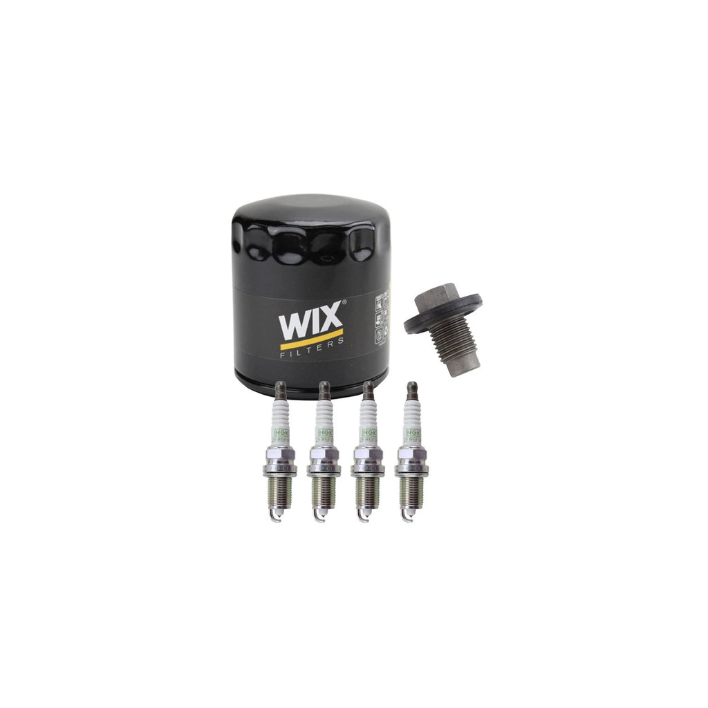 Wix Engine Oil Filter & NGK Spark Plugs Set for Avenger Compass Patriot (L4)