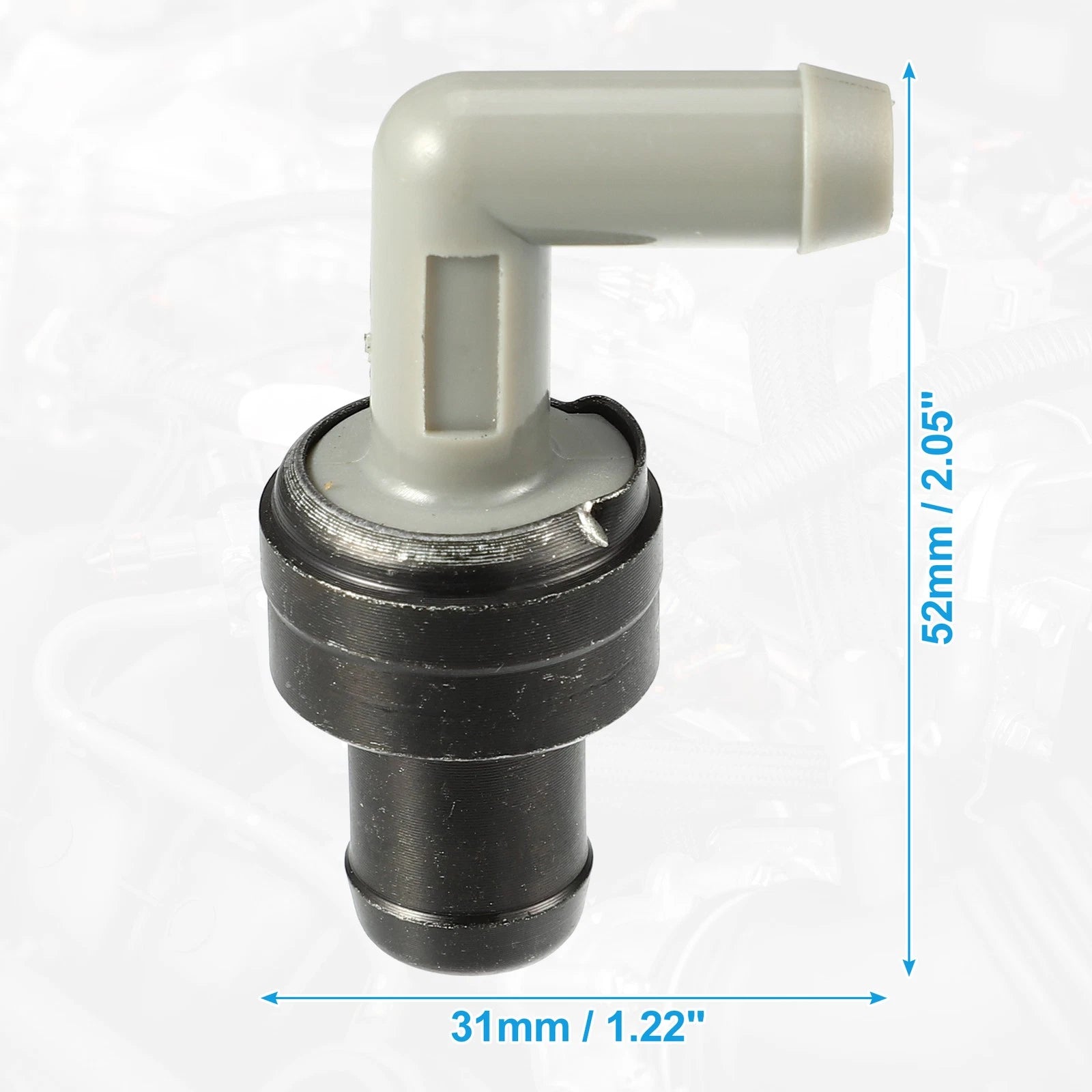 PCV Valve Fittings for Toyota Camry (1991–2011) No. 1220462010