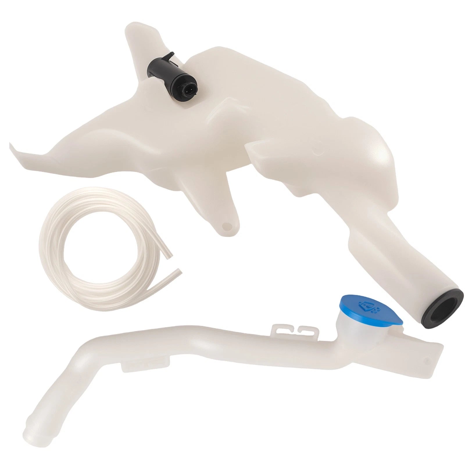 Front Windshield Washer Tank for Honda Civic (2016–2018) White