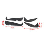 4 Pcs Car Door Anti Kick Pad Protection Cover for Mercedes Benz GLA (14-18)