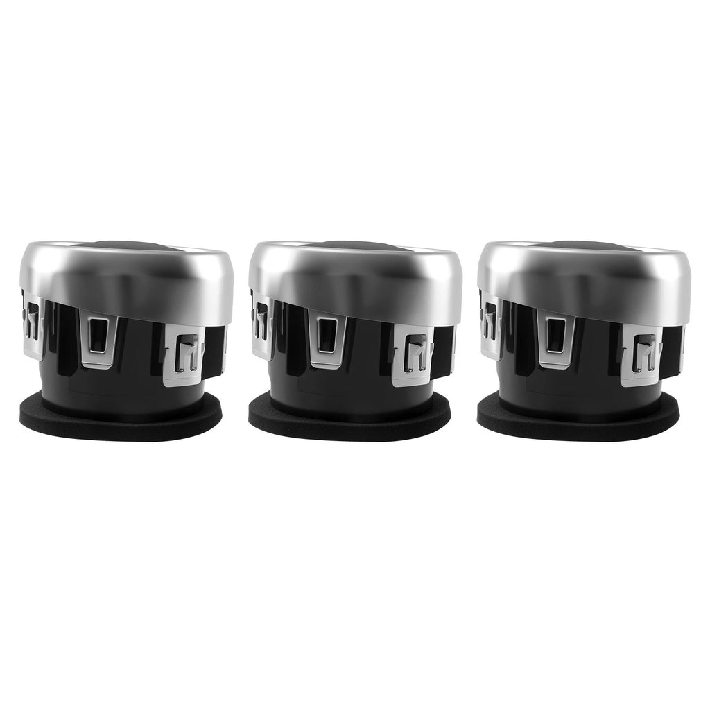 Air Vent Louvre Grille for Ford Mustang (2015–2020) FR3Z-19893-AC Black 3pc