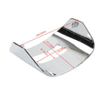 Chrome Tail Light Visor Cover for Harley Tri Glide FLHTCUTG (2009-2023)