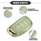 Set of 4 TPU Key Fob Covers for Hyundai Elantra (2017–2020)