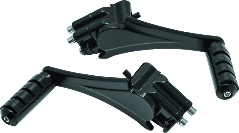 Adjustable Passenger Pegs with ISO Small Pegs for Touring Bikes