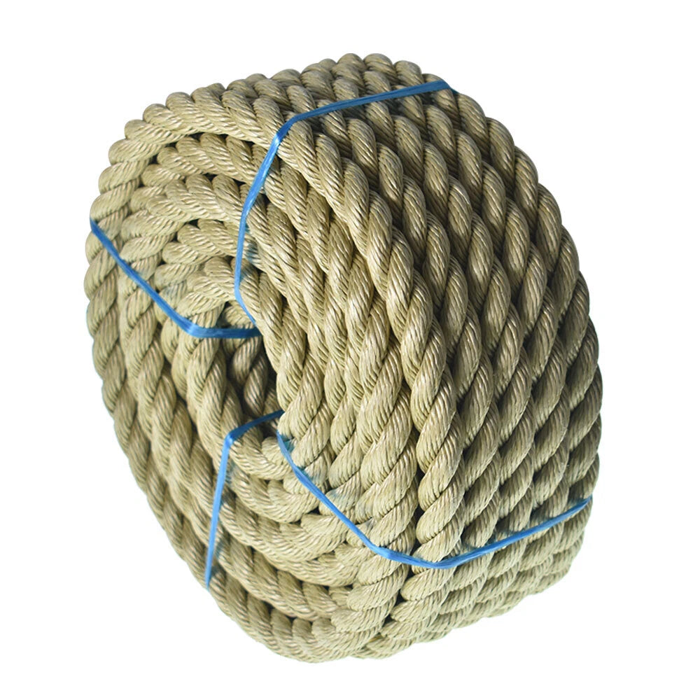 3 Strand Braided Tree Rigging Line for Arborist (50' / 100')