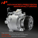 A/C Compressor with 6-Groove Pulley & Clutch for Mitsubishi Eclipse Cross (2018-2023)