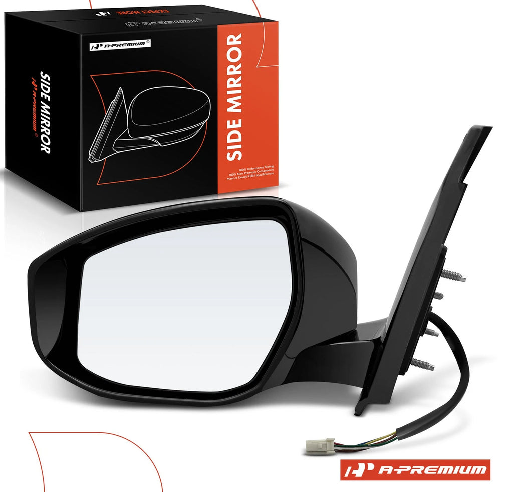 Driver Power Mirror for Nissan Maxima (2016–2023) - Heated, Manual Fold, Signal