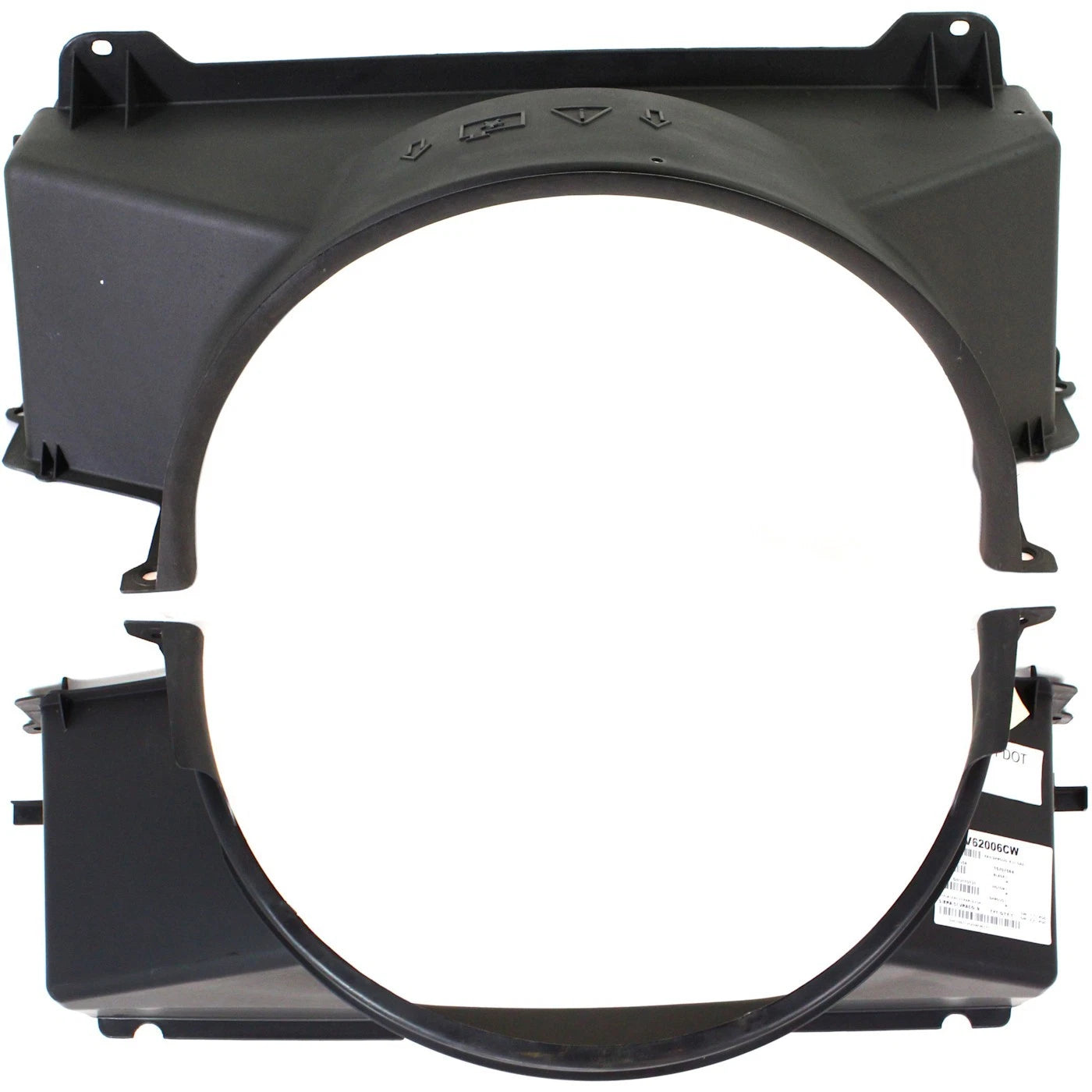 Fan Shroud for Chevrolet Silverado 1500 GMC Sierra 1500 (1999–2004)