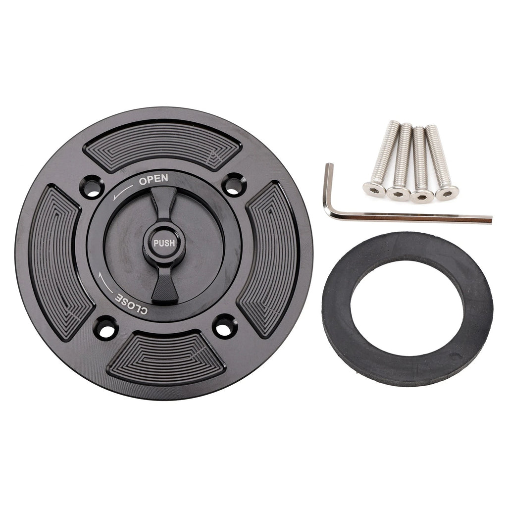 Quick Release Fuel Gas Tank Cap for Kawasaki ZX10R ZX6R Ninja 650/R (2021–2025)