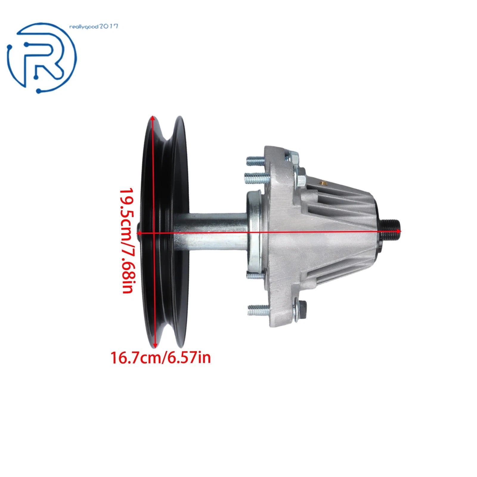 Set of 2 Spindle Assembly for Cub Cadet MTD ZT1 ZTS1-46 (618-09395, 618P09395)