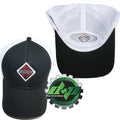 Black and White Mesh Back Hat for International Trucks (Diesel)