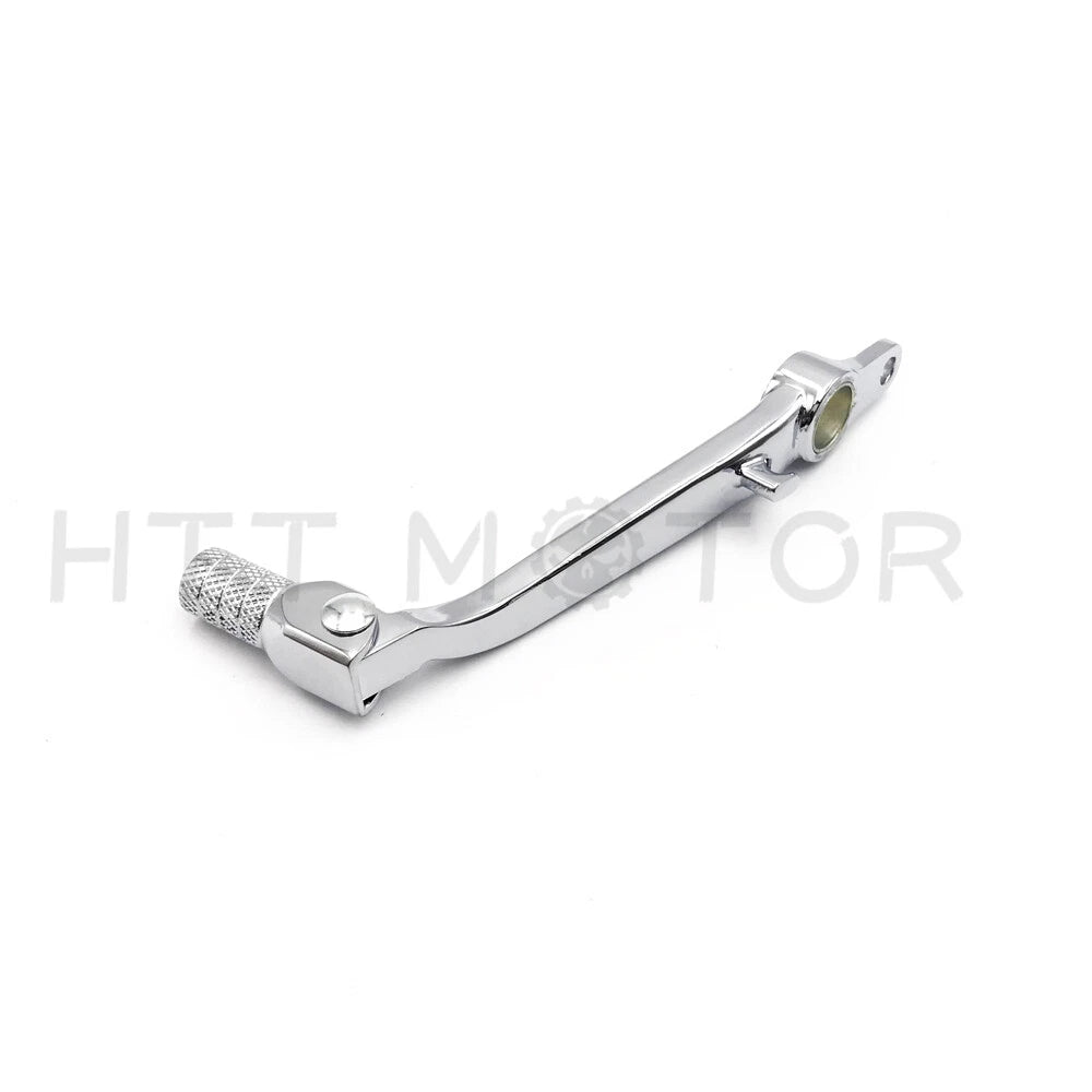 Chrome Foldable Brake Shift Pedal for Kawasaki ZX6R 636 (2003–2004)