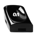 BMW F Chassis 3 Series E46 M3 I/O Switch Button Trim 1998-2006 Black