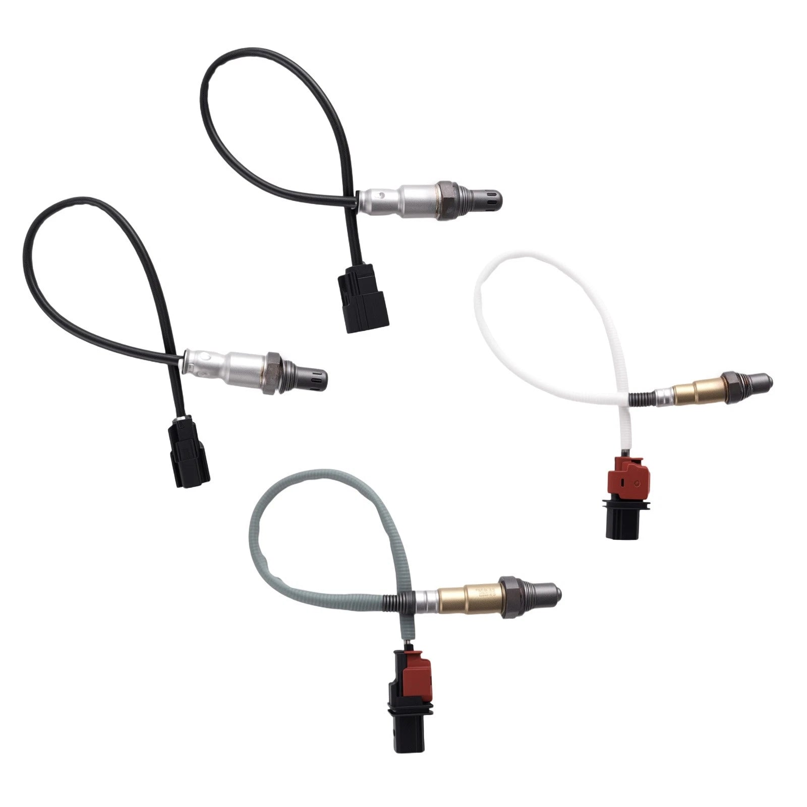 4X Oxygen O2 Sensor for Ford F-150 2.7L V6 Turbocharged (2015–2017)