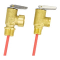 Brass Water Heater Safety Valve DN15 for Boiler