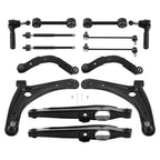 Set of 4 Control Arms Tie Rods Sway Bars for Jeep Compass Patriot (2007–2017)