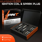 4X Ignition Coil Iridium Spark Plug for Toyota Prius Corolla (2001–2023) UF596