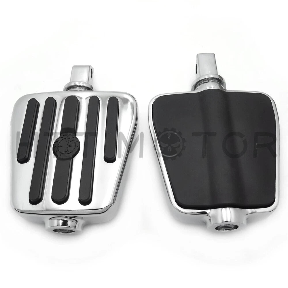 Skull Footpegs for Victory King Pin (2003–2017) Chrome