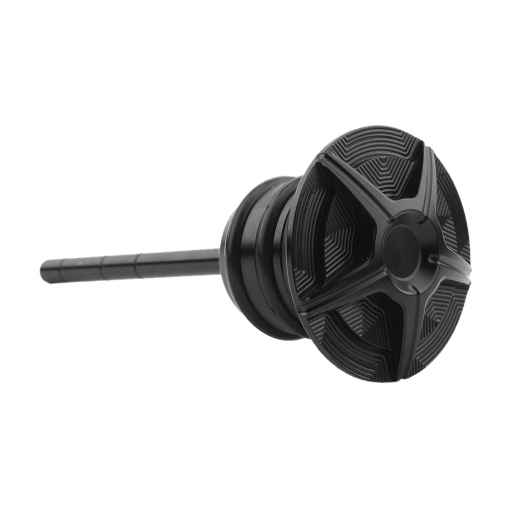 Oil Dipstick Tank Cap Plug for Softail Sportster (1982–1999) Black