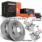 Rear Brake Rotors, Pads & Calipers for Toyota Matrix (2009–2013)