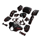 Fairing Body Kit for Harley Electra Glide (2014–2023) Midnight Crimson/Vivid Black