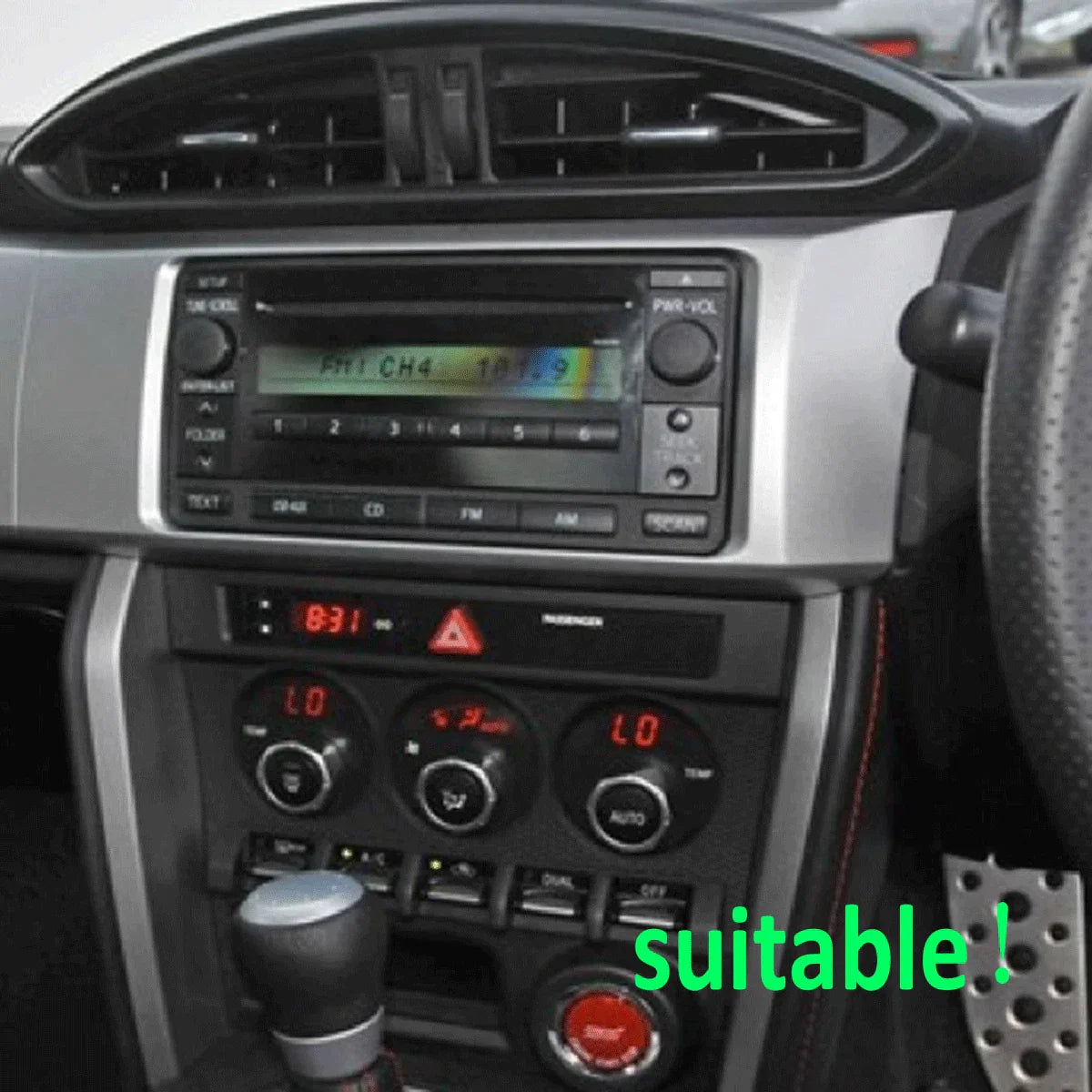 Apple Carplay Android Auto Head Unit Radio for Toyota GT86 Subaru BRZ (2012-2016)