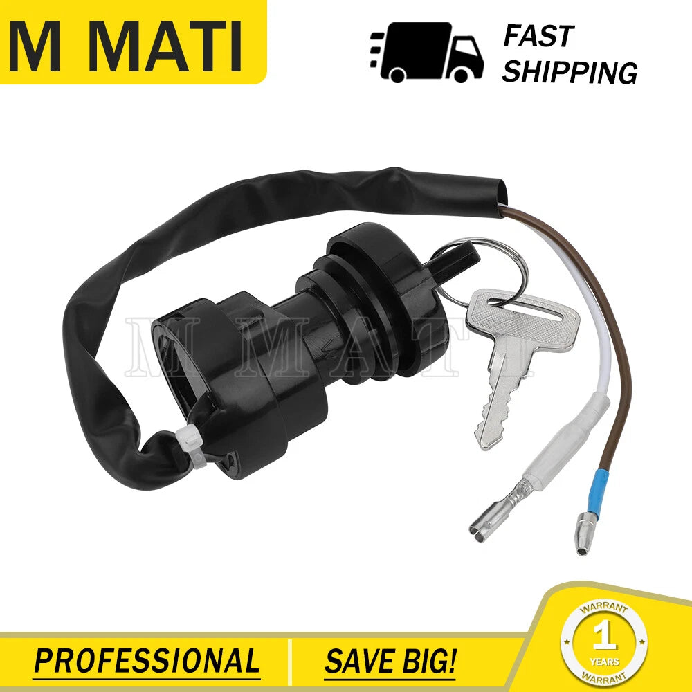 2X Ignition Key Switch for Yamaha Blaster YFS200 (1993–2006) 2XJ-82510-01-00 2XJ-82510-02-00