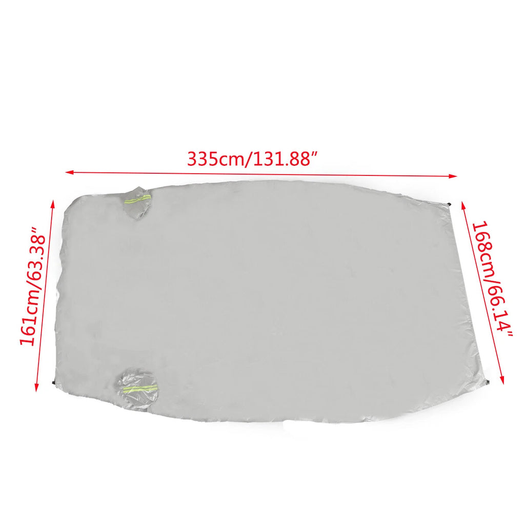 Silver Half Body Cover for SUV (All Weather Protection)