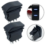 2X Momentary DPDT Switches for Boat LED 12V 20A (Universal)