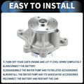Water Pump with Gasket Kit for Hyundai Accent Creta Elantra (2011-2023)
