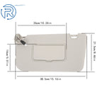 Front Left Driver Sun Visor for Nissan Rogue X-Trail (2014-2020)