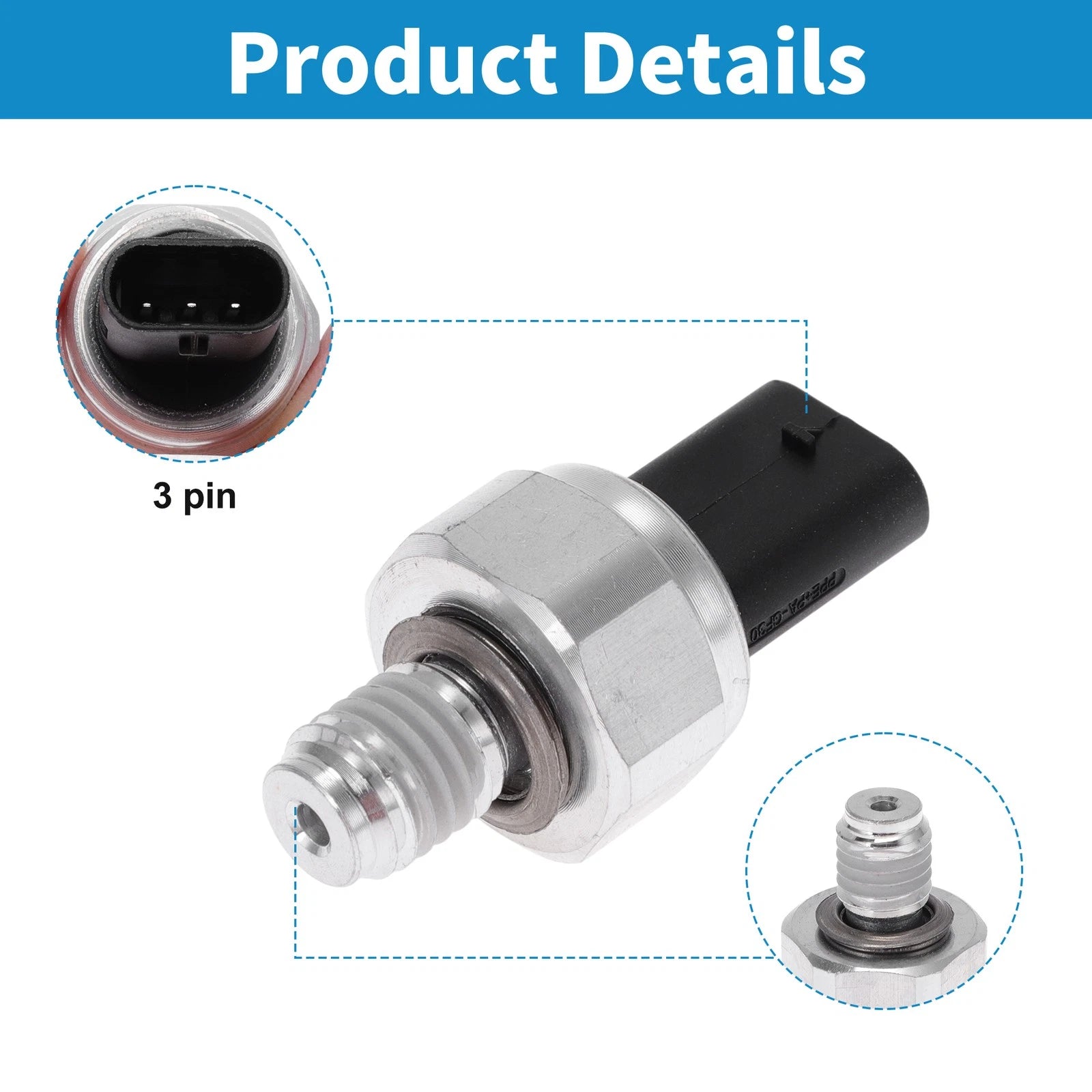 Engine Oil Pressure Sensor for Buick Allure (2009) - 12630433, 12659289, 12661808