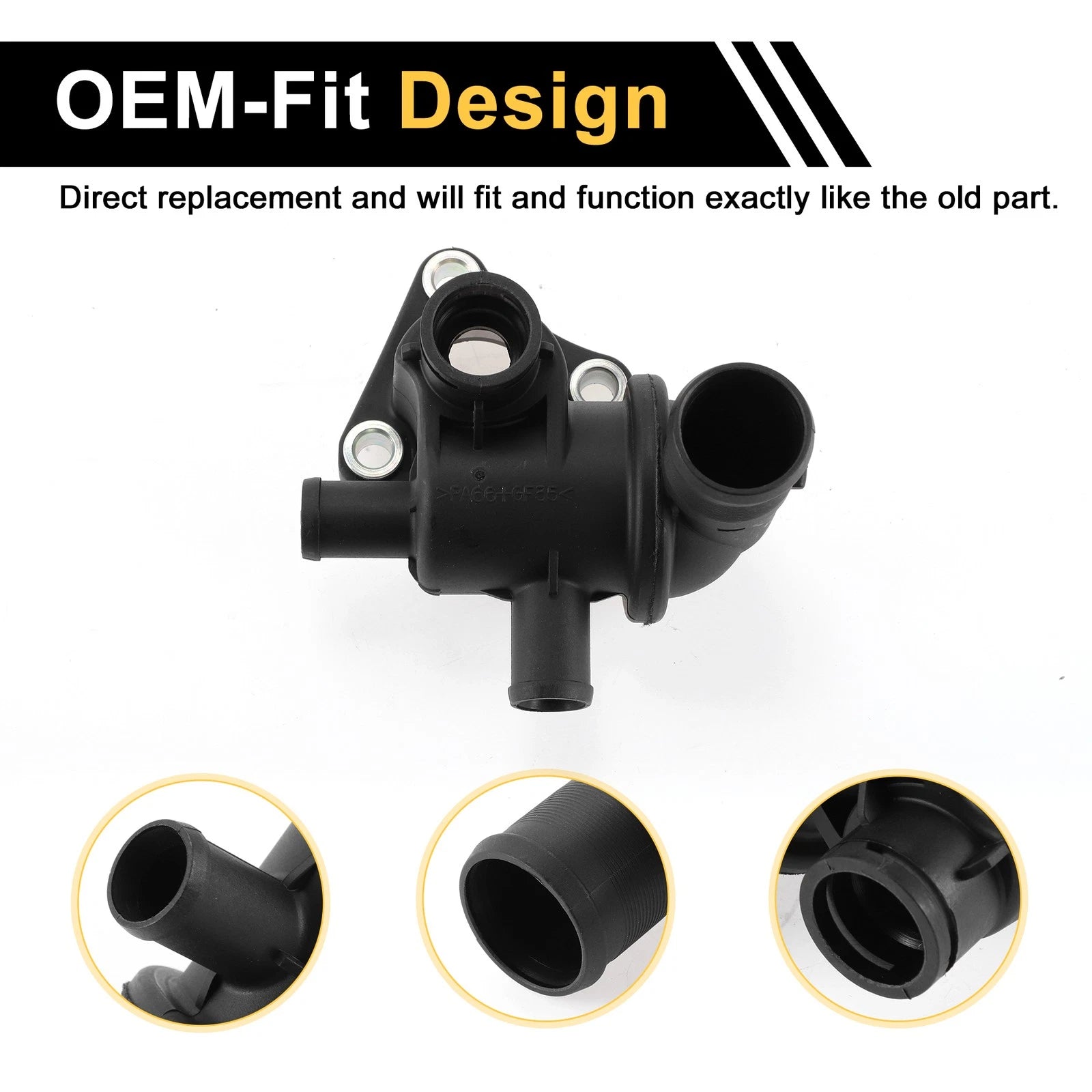 Engine Coolant Thermostat Housing Assembly for Kia Picanto (2004–2010)