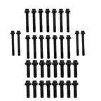 34pc Head Bolt Set for Chevy SBC 350/283/302/305/307/327/383/400 (1960–2002)