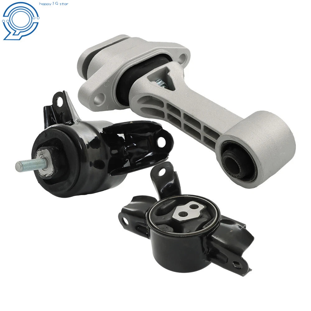Set of 3 Engine Trans & Torque Strut Mounts for Hyundai Elantra Veloster (2011–2018)