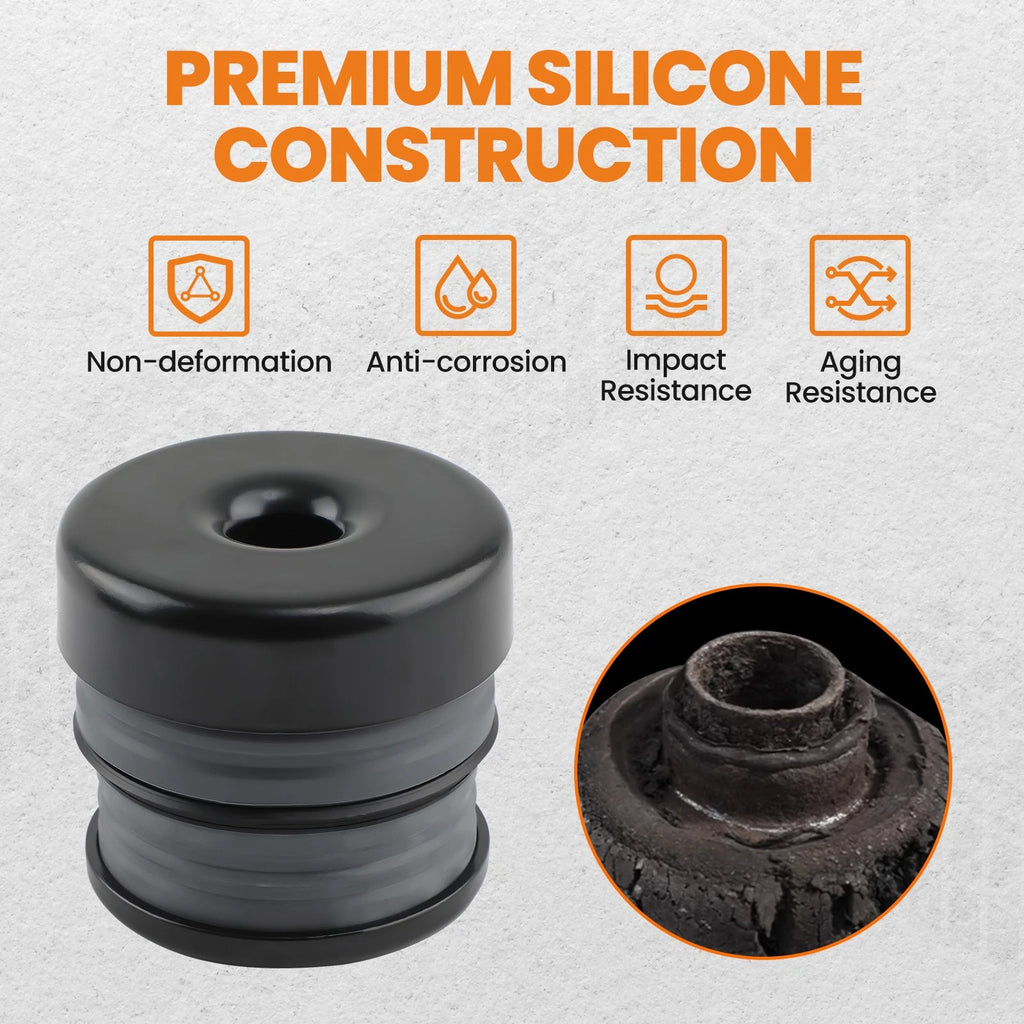 Silicone Body Mount Bushings Kit for Ford Super Duty Crew Cab (2008–2024)