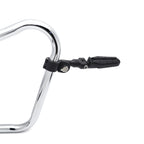 Saddle FootPeg 3" Footrest for Harley (1.25" Engine Guard Crash Bar)