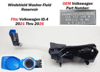 Washer Tank Reservoir with Pump for Volkswagen ID4 (2021–2026) 1EA955448B