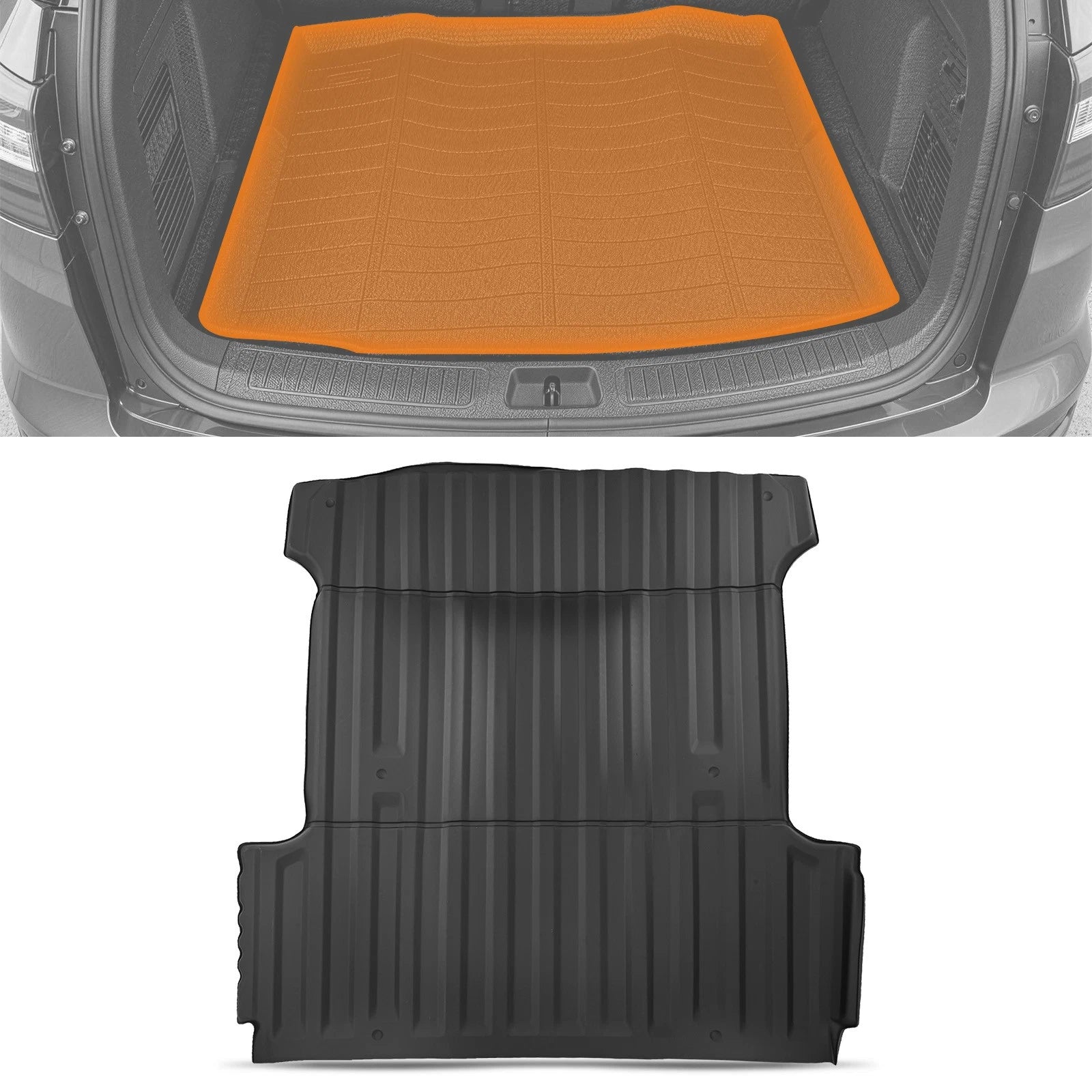 Truck Liner for Ford F-150 (2015–2024) 5.5FT Black TPE Waterproof