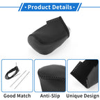 1 Pc Gear Shift Knob Cover for Nissan Altima (2019–2024) Black Faux Leather