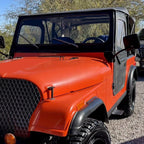 Set of 4 Black Fender Flares for Jeep CJ5/CJ7 (1955–1986)