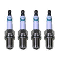 Set of 4 Denso Double Platinum Spark Plugs Gap 0.032 for Dodge 2.4, Mazda 2.0 L4