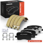 Ceramic Brake Pads for Toyota Corolla 2003-2008 (Front & Rear)