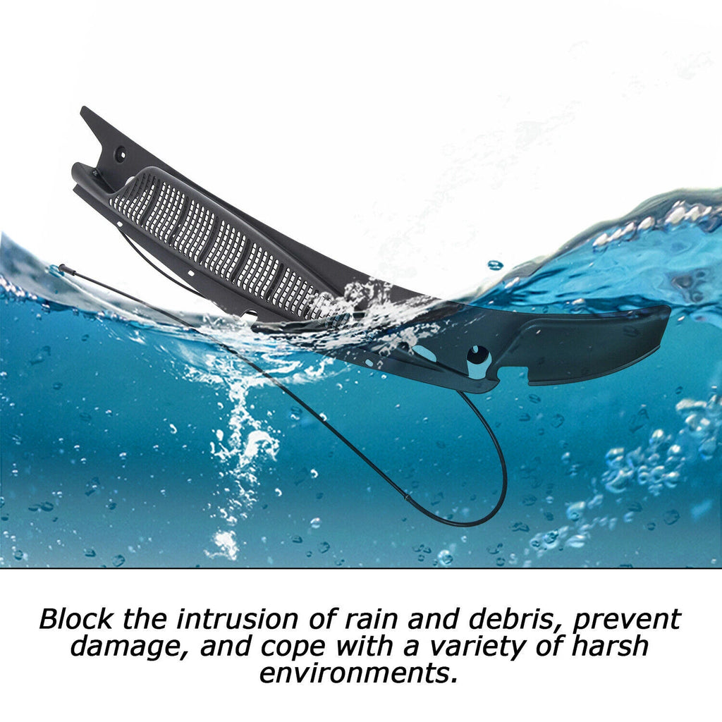 Left Side Windshield Wiper Cowl Vent Cover for Chevy GMC Express (1996-2020)