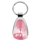 Pink Teardrop Keychain KCPNK.FIT - Officially Licensed for Honda Fit